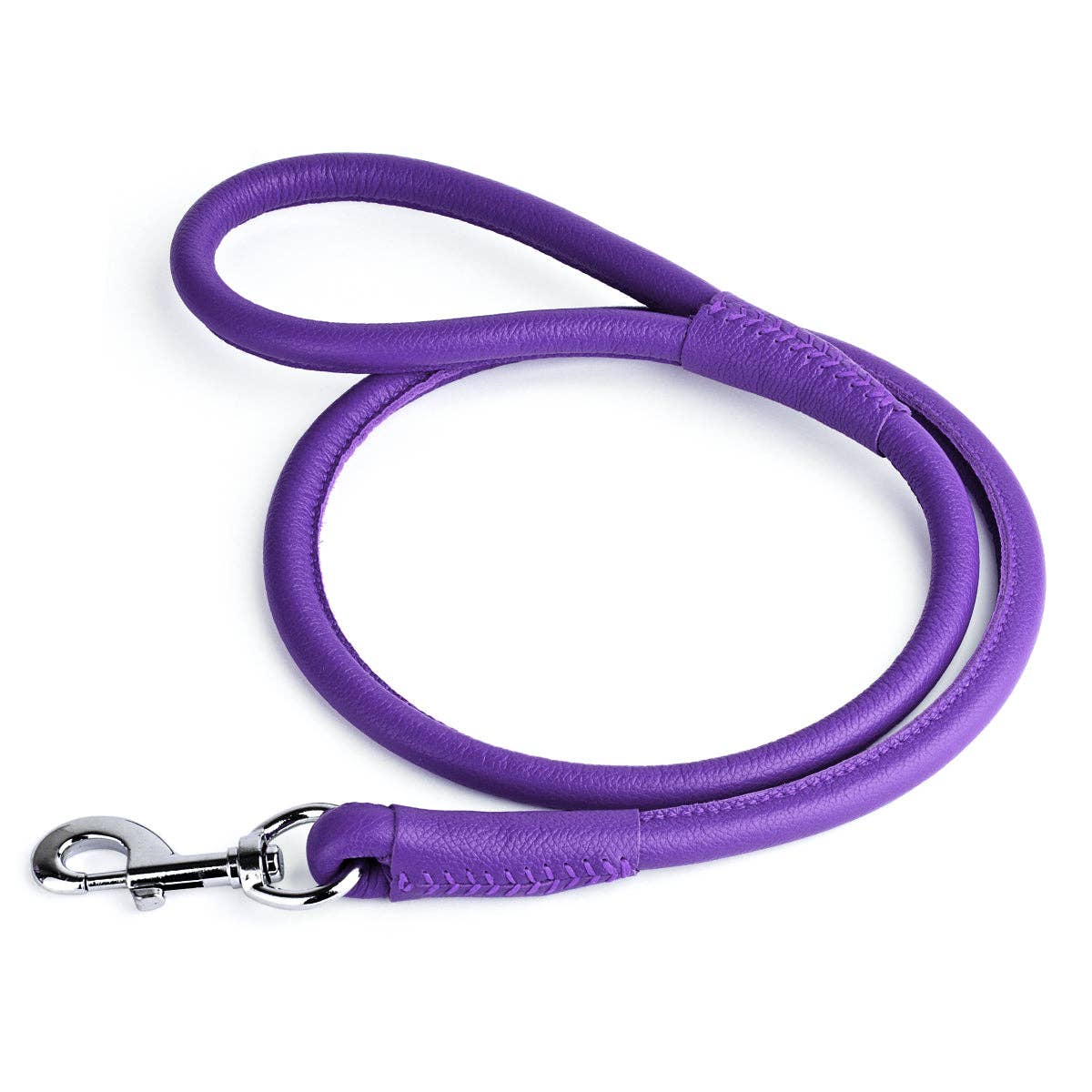 Dogline - Soft Leather Round Lead Image