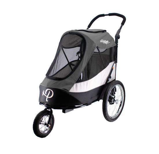 Load image into Gallery viewer, Petique, Inc - Trailblazer Pet Jogger Space Gray Image
