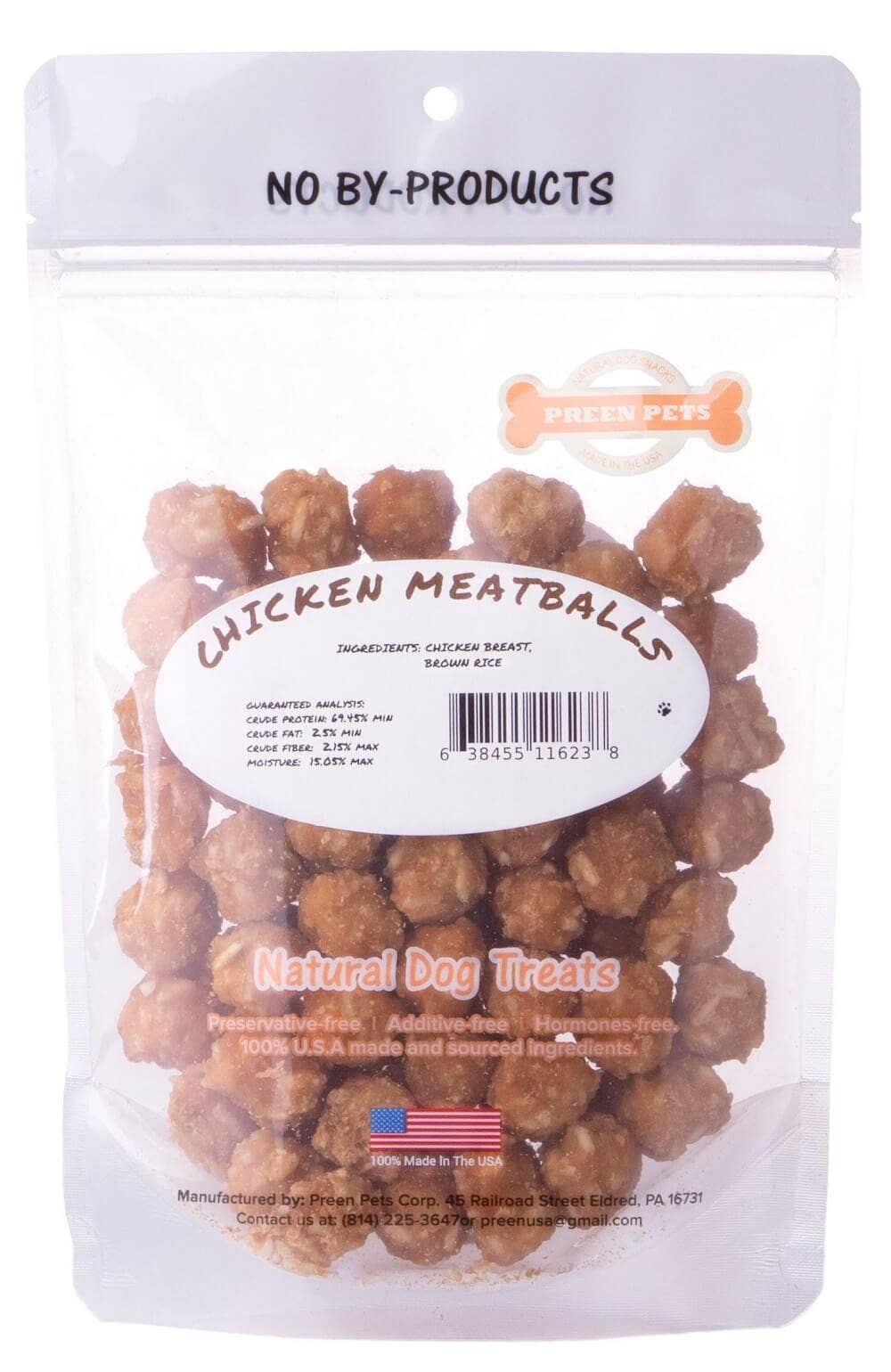 Preen Pets - Chicken Meatballs Image