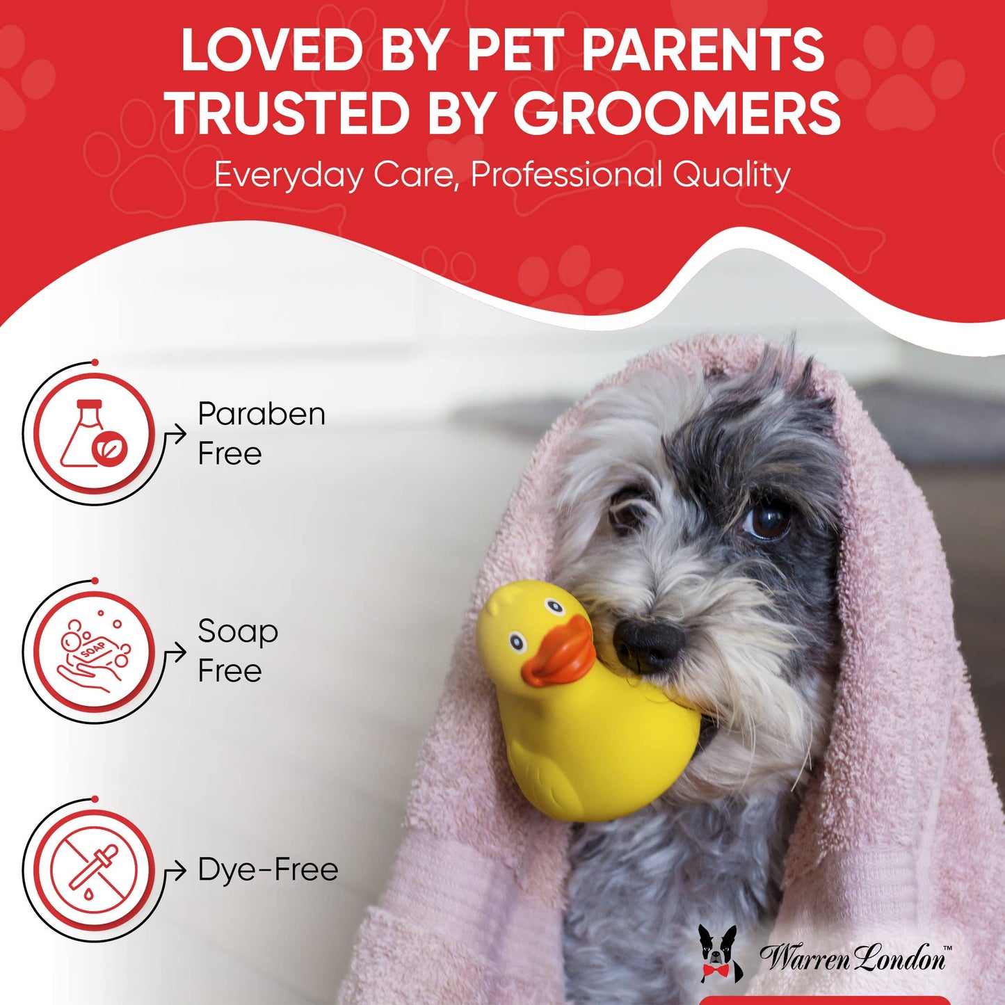 Warren London Dog Products - 2-in-1 Puppy Shampoo & Conditioner Image