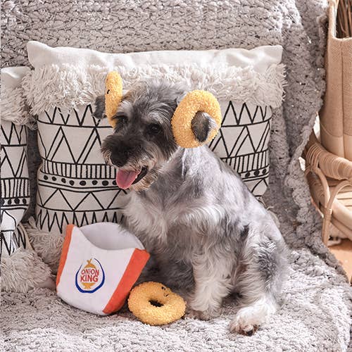 Hugsmart Products Inc - HugSmart Pet - Food Party | Onion Ring - Interactive Toy Image
