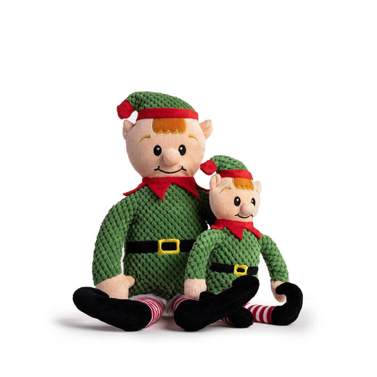 fabdog - Christmas Elf Floppy Plush Dog Toy Image
