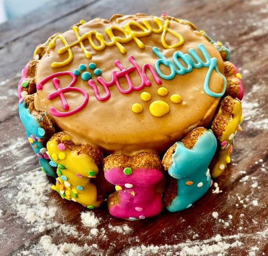 YumYum4DOGS - Confetti Mini Bones birthday doggie cake treats Image