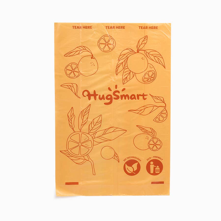 Hugsmart Products Inc - HugSmart Pet - Poop Bag | Citrus Poop Bags 8pack Image