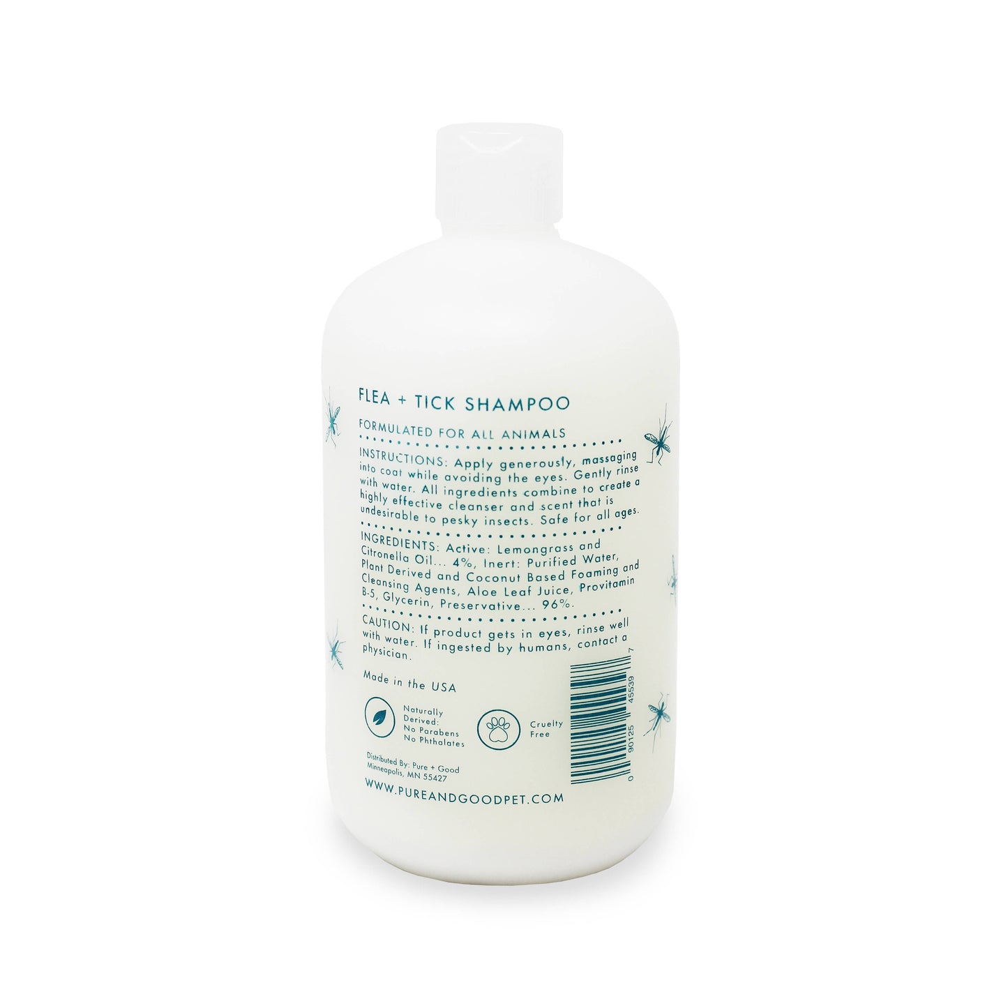 Pure + Good - Dog & Cat Shampoo: Flea and Tick Image
