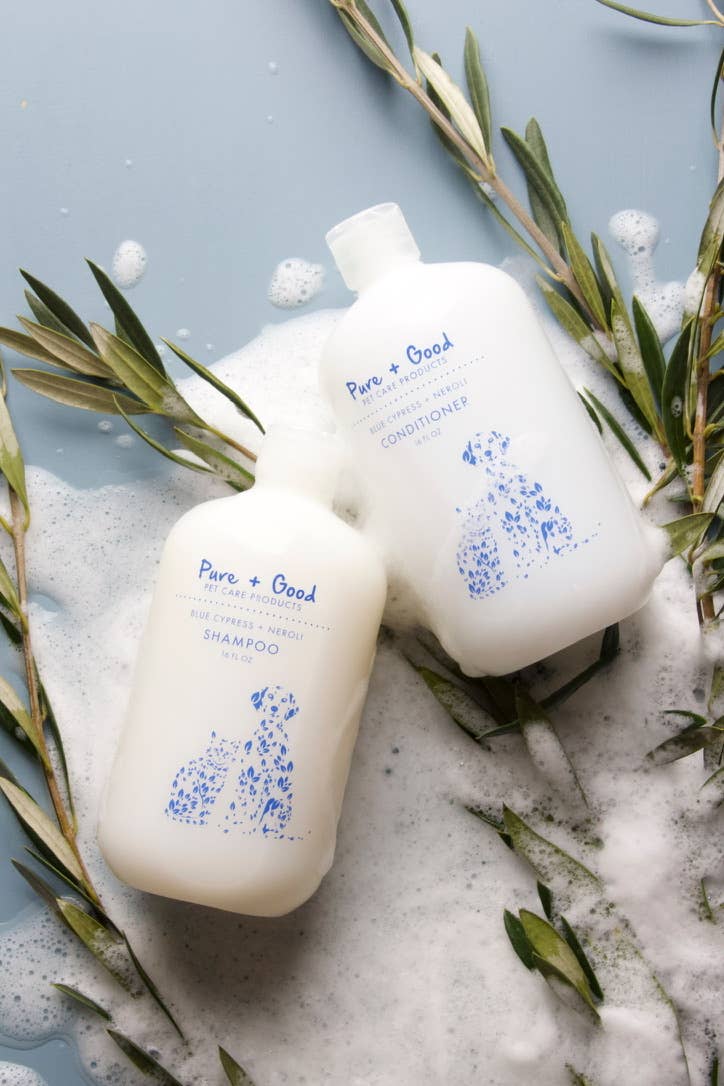 Pure + Good - Dog & Cat Shampoo: Blue Cypress + Neroli Image