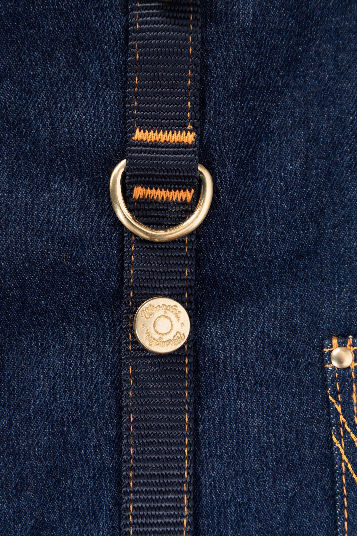 Lexington Pet & Wrangler Pet - Wrangler Denim Vest Harness Dark Wash Image