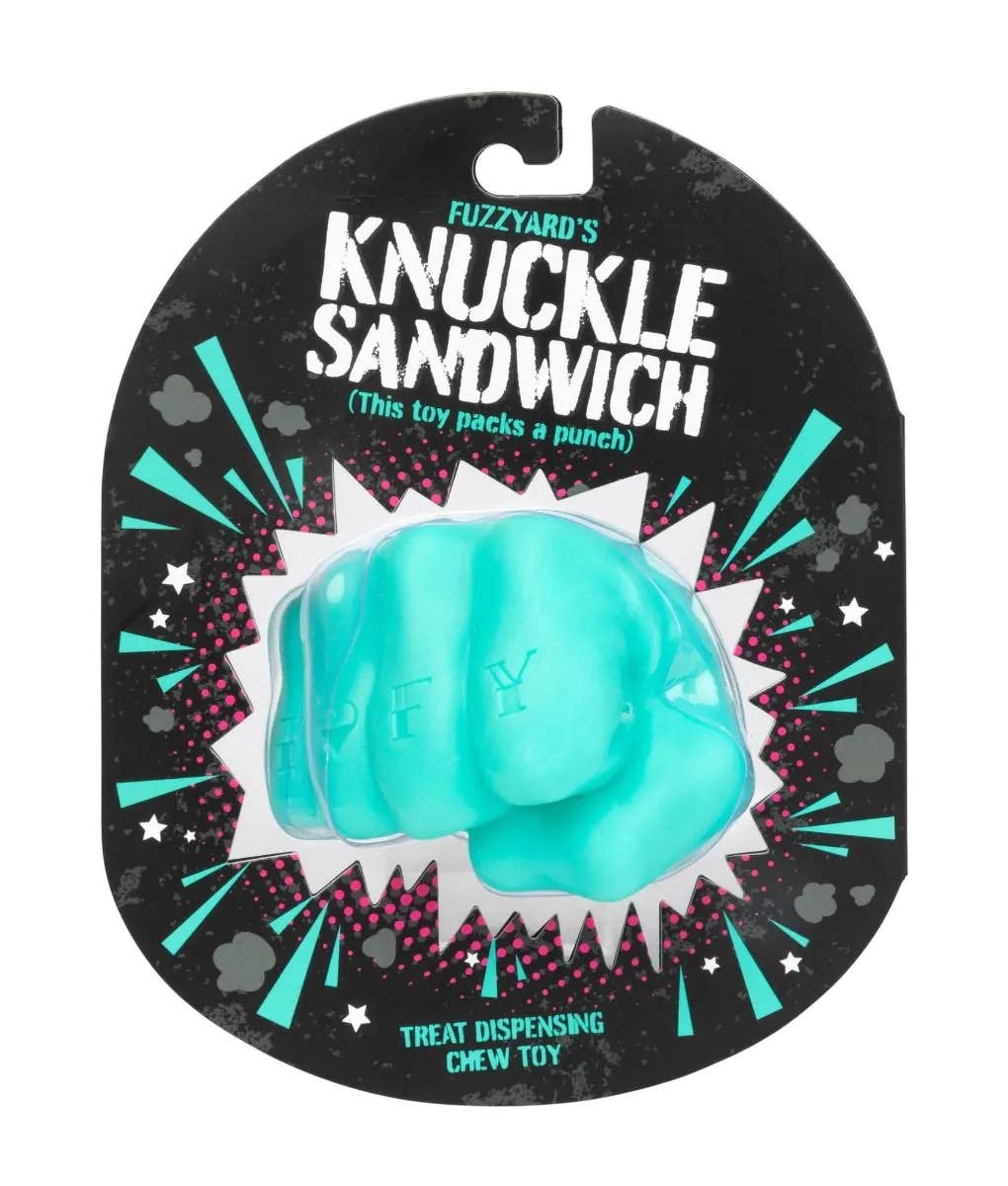 FuzzYard Knuckle Sandwich Dog Chew Toy Image