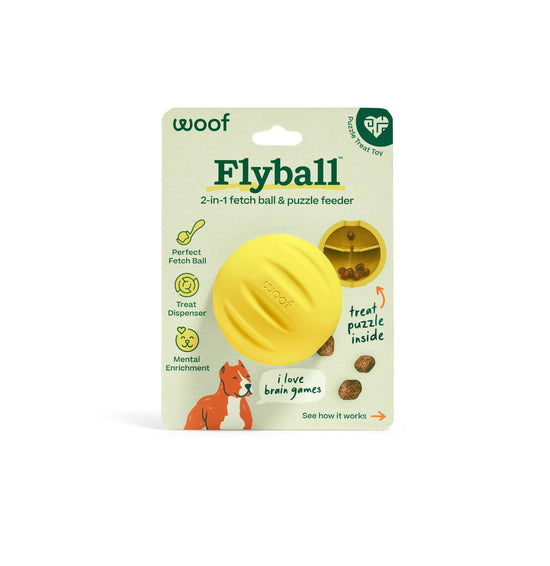 Woof - Flyball Yellow Image