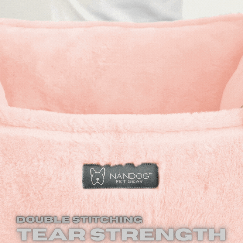 Nandog Pet Gear - The Super Cloud Bed in Blush Pink Image
