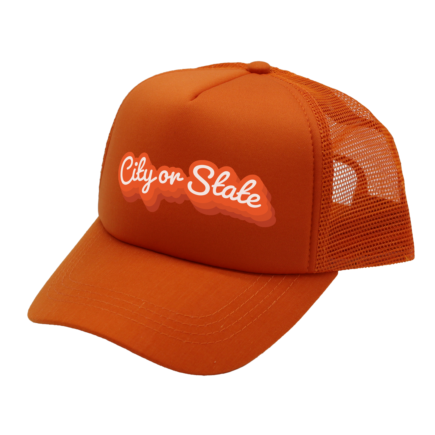 PupLid - Custom Retro Text | Trucker Hat for Dogs Image