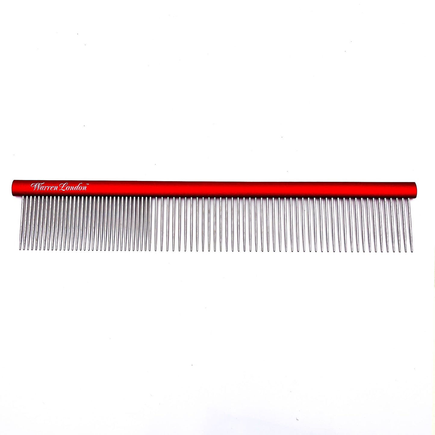 Warren London Dog Products - Detangling Comb for Dogs - 10" Strong and Durable Grooming Image