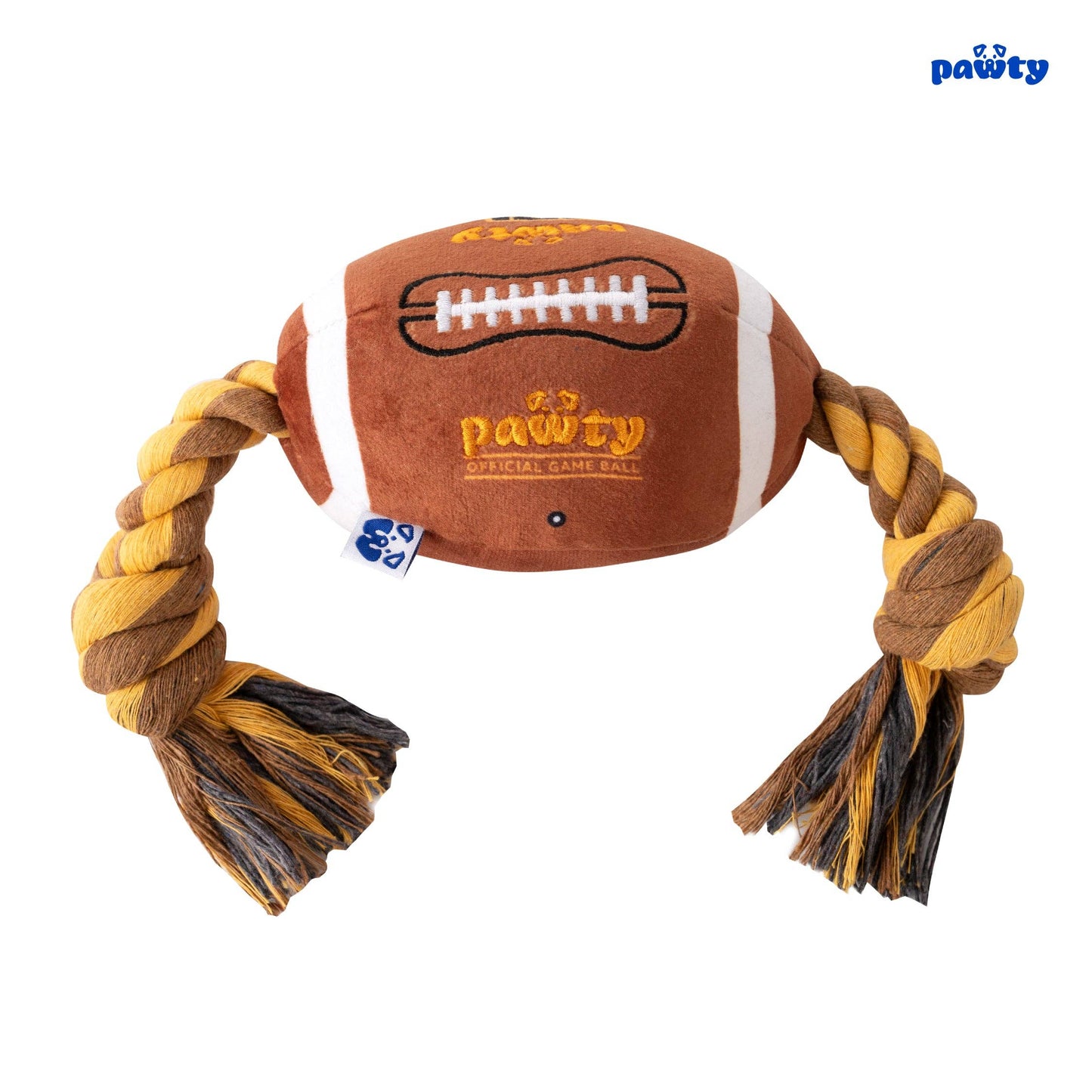 PAWTY Dog Toys - PAWTY FOOTBALL Image