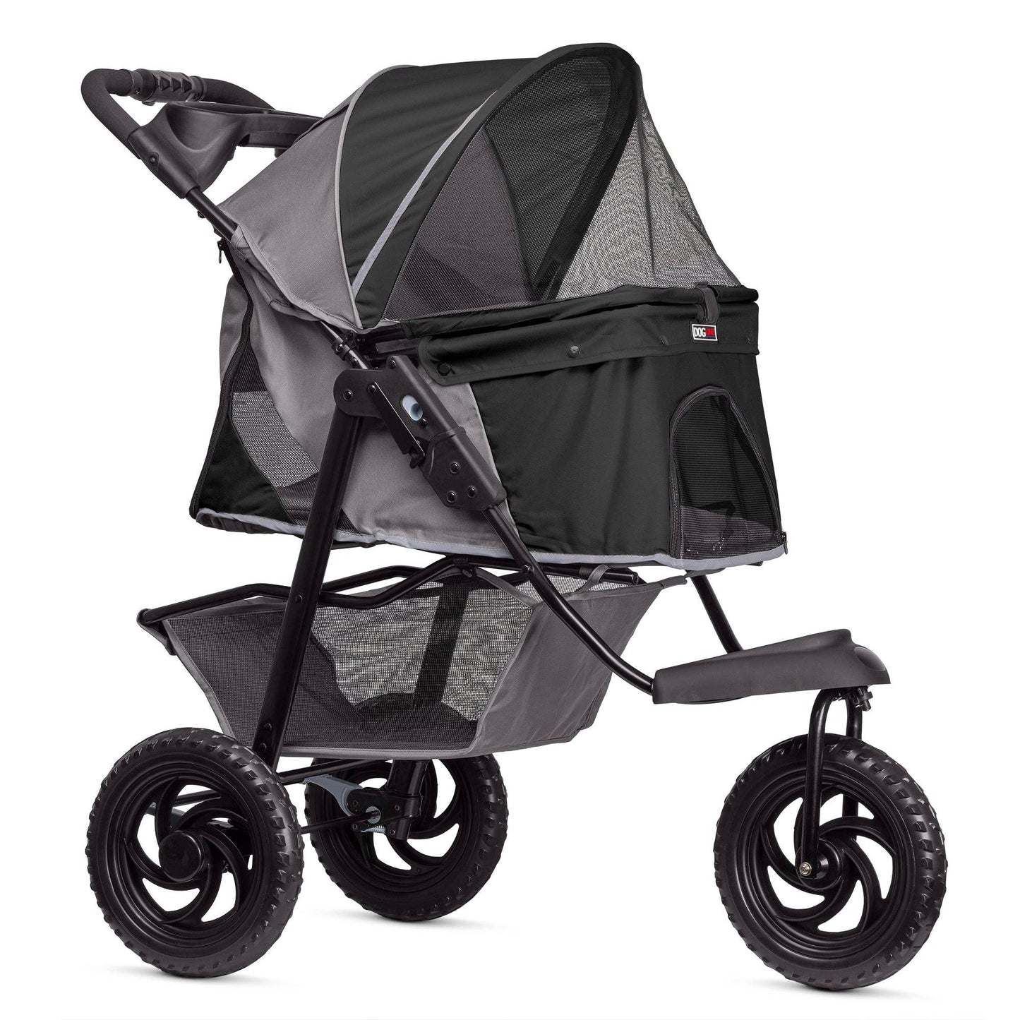 Dogline - TrailRunner Pet Stroller with 12" Mixed Terrain Rubber Tires Image