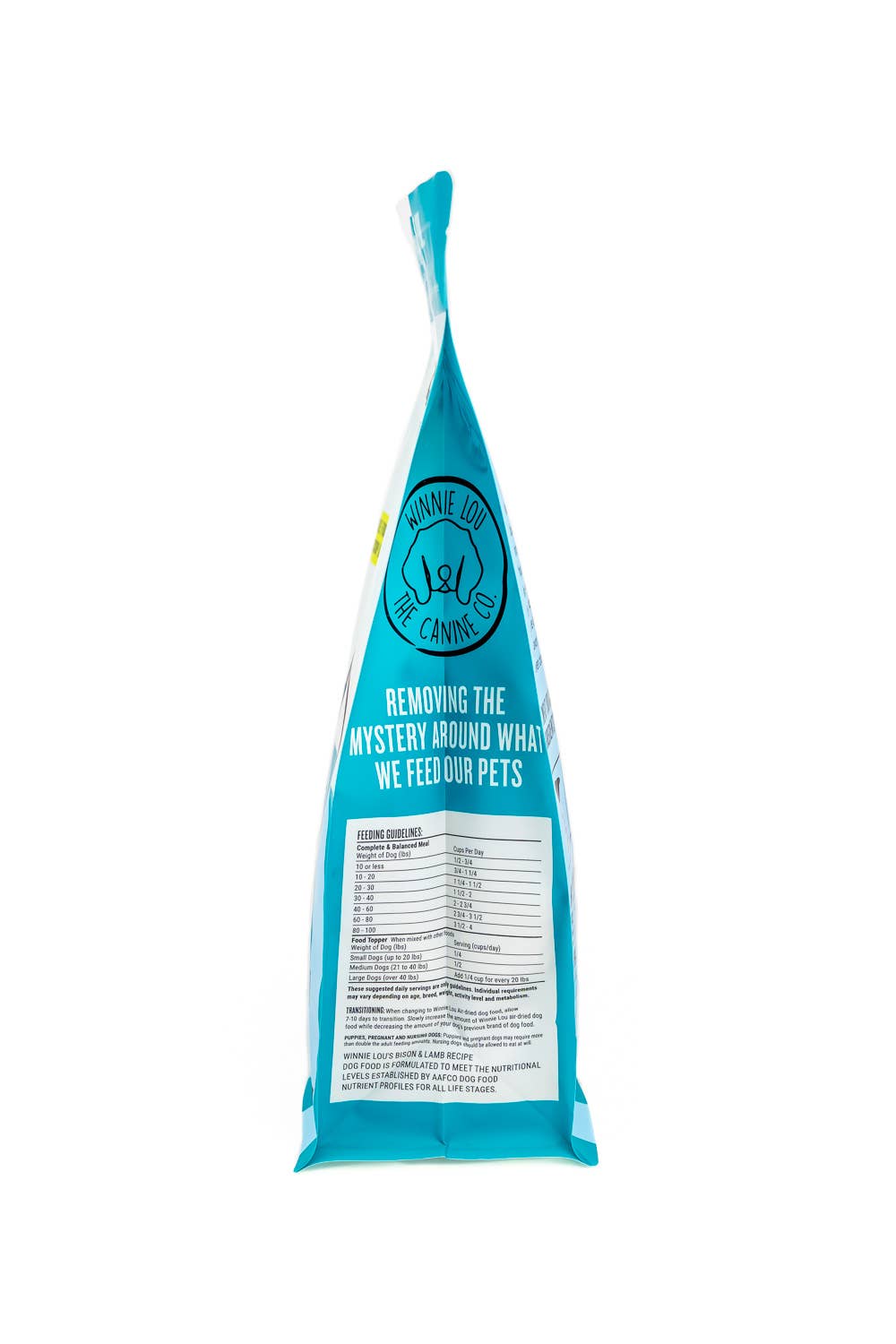 Winnie Lou - Gently Air-Dried Dog Food - Bison + Lamb Image