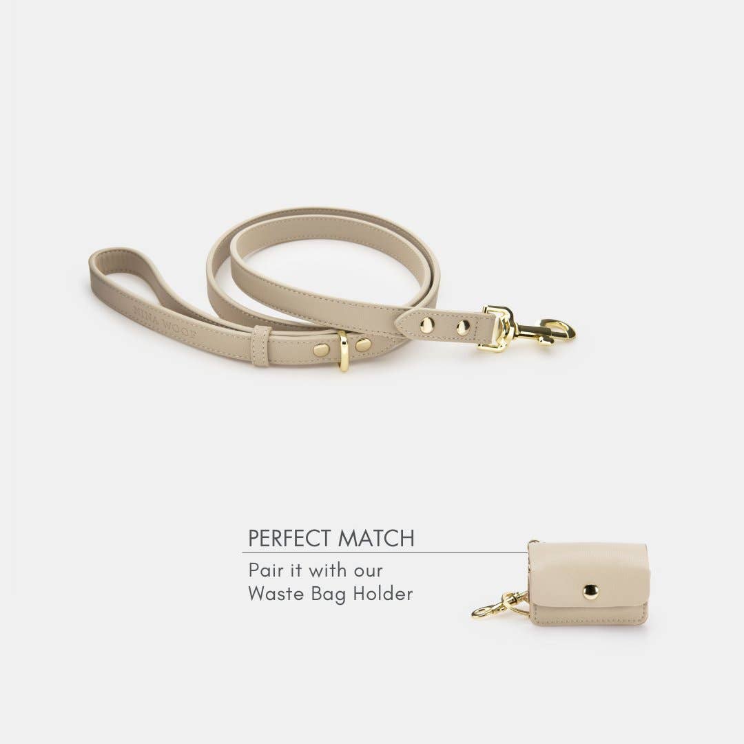 Nina Woof - Leash 4ft - Vegan Leather - Cupertino Image