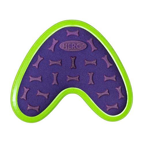 Caitec Inc - Outer Armor Large Boomerang Dog Toy – HERO Purple Image