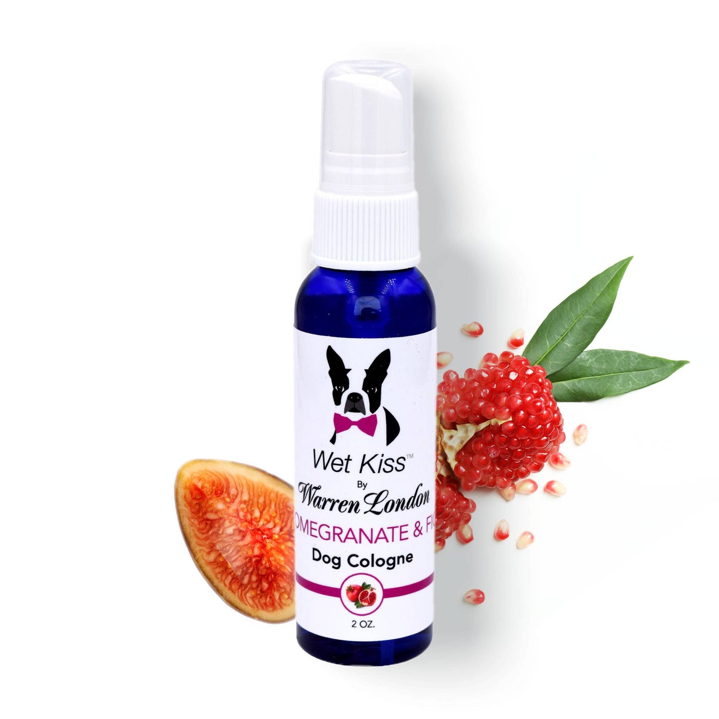 Warren London Dog Products - Wet Kiss Dog Cologne - 2 oz Pomegranate & Fig Image