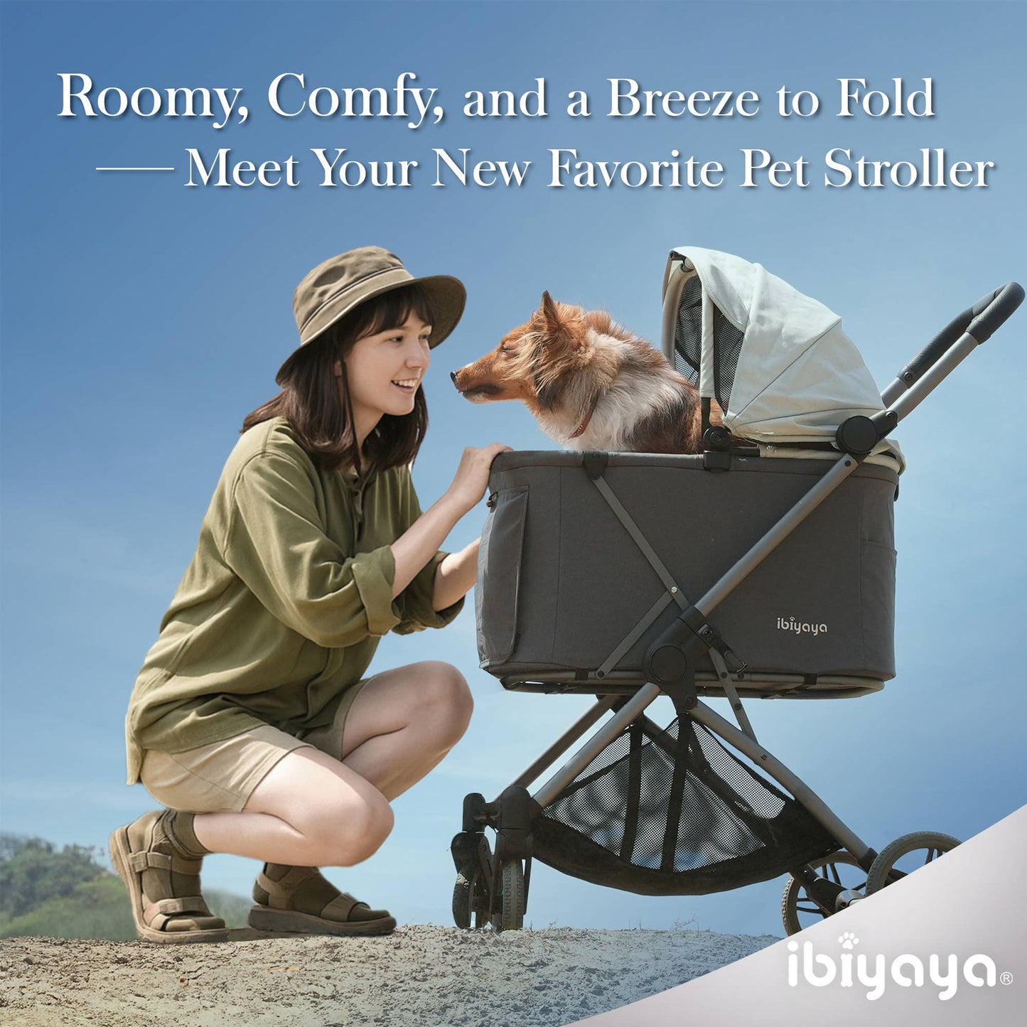 ibiyaya - Ibiyaya Maxi Deep Carriage Pet Stroller Image