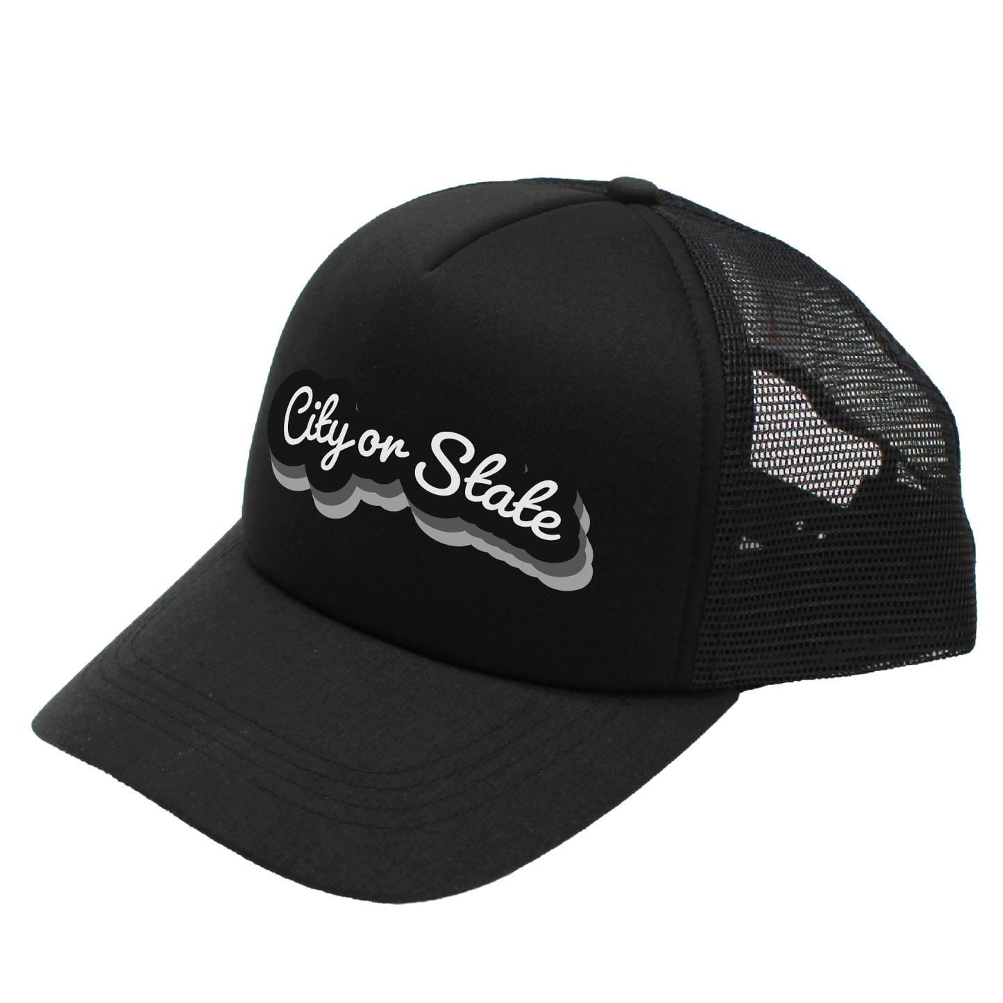 PupLid - Custom Retro Text | Trucker Hat for Dogs Image