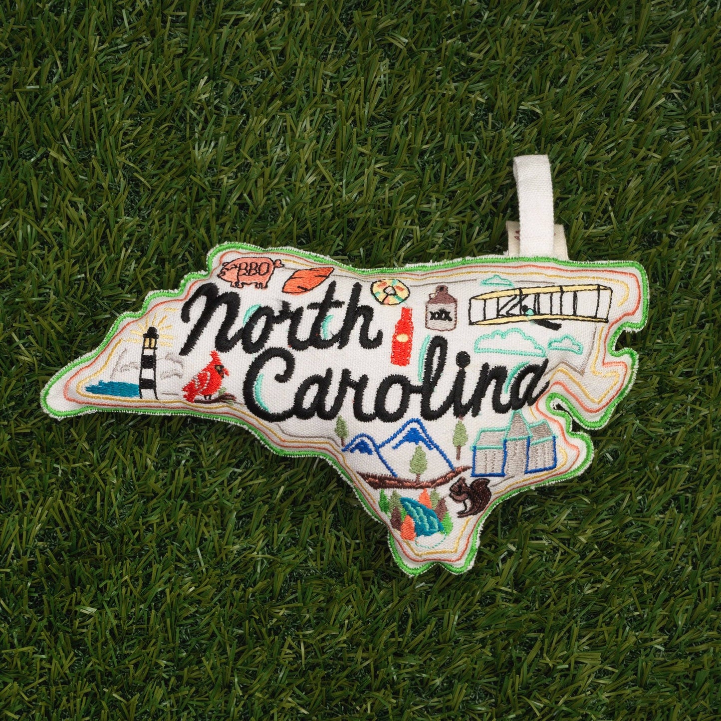 Speckle and Spot by Ore’ Originals - Wish You Were Here Dog Toy | North Carolina Image