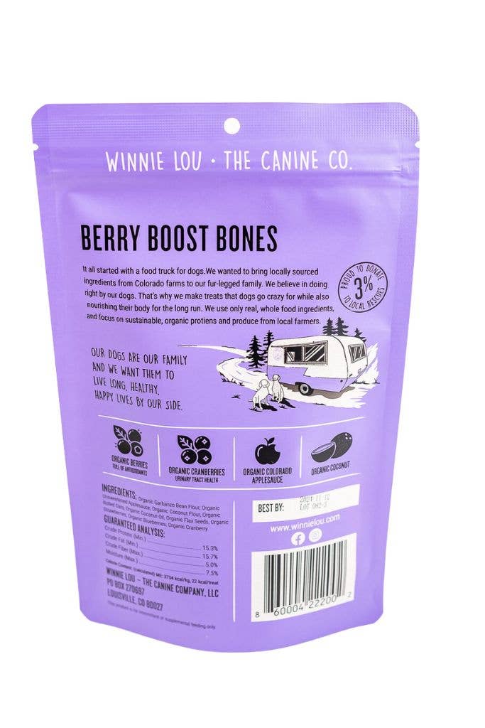 Winnie Lou - The Canine Co. - Berry Boost Bones  Image
