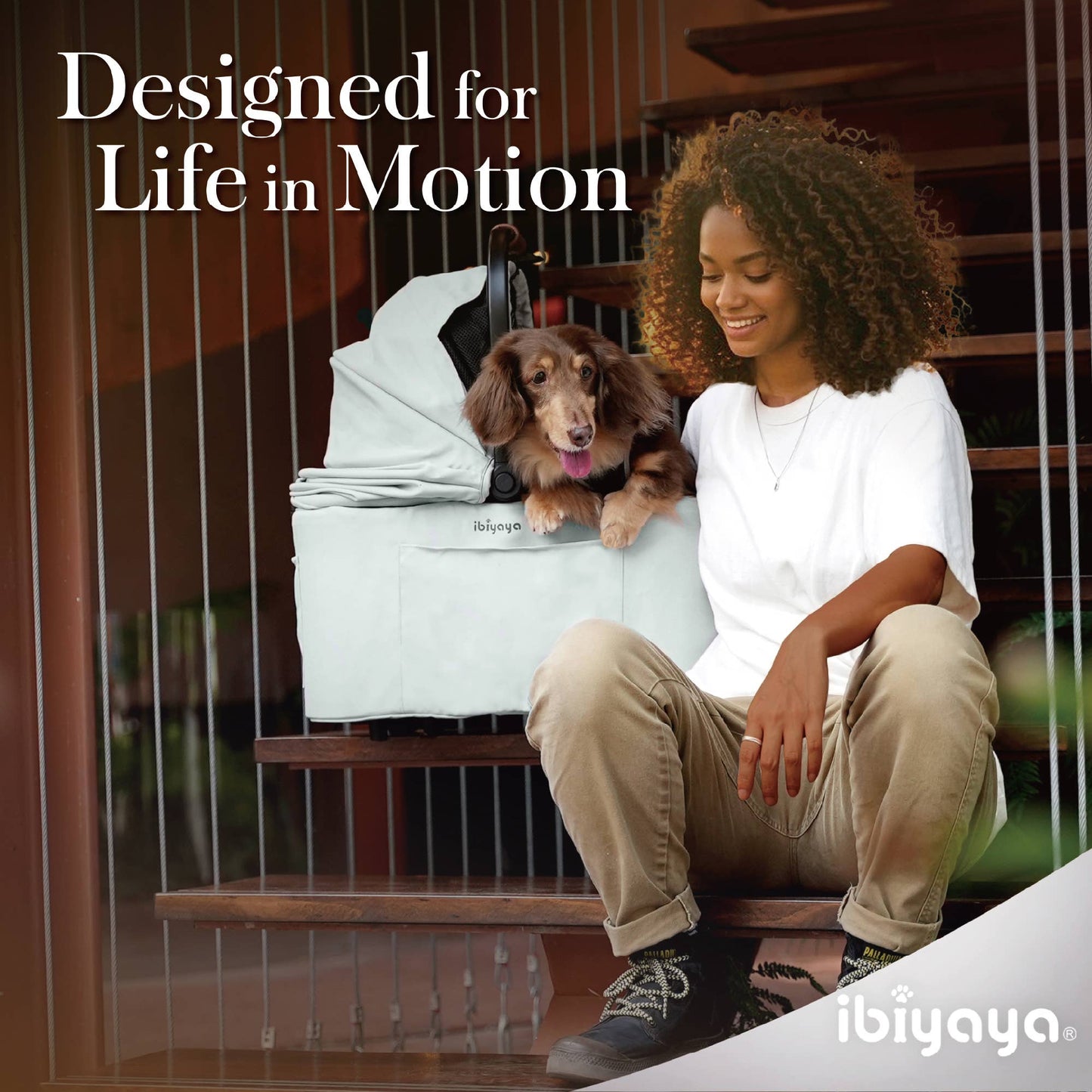ibiyaya - Ibiyaya Tinker Small Detachable Pet Stroller Image