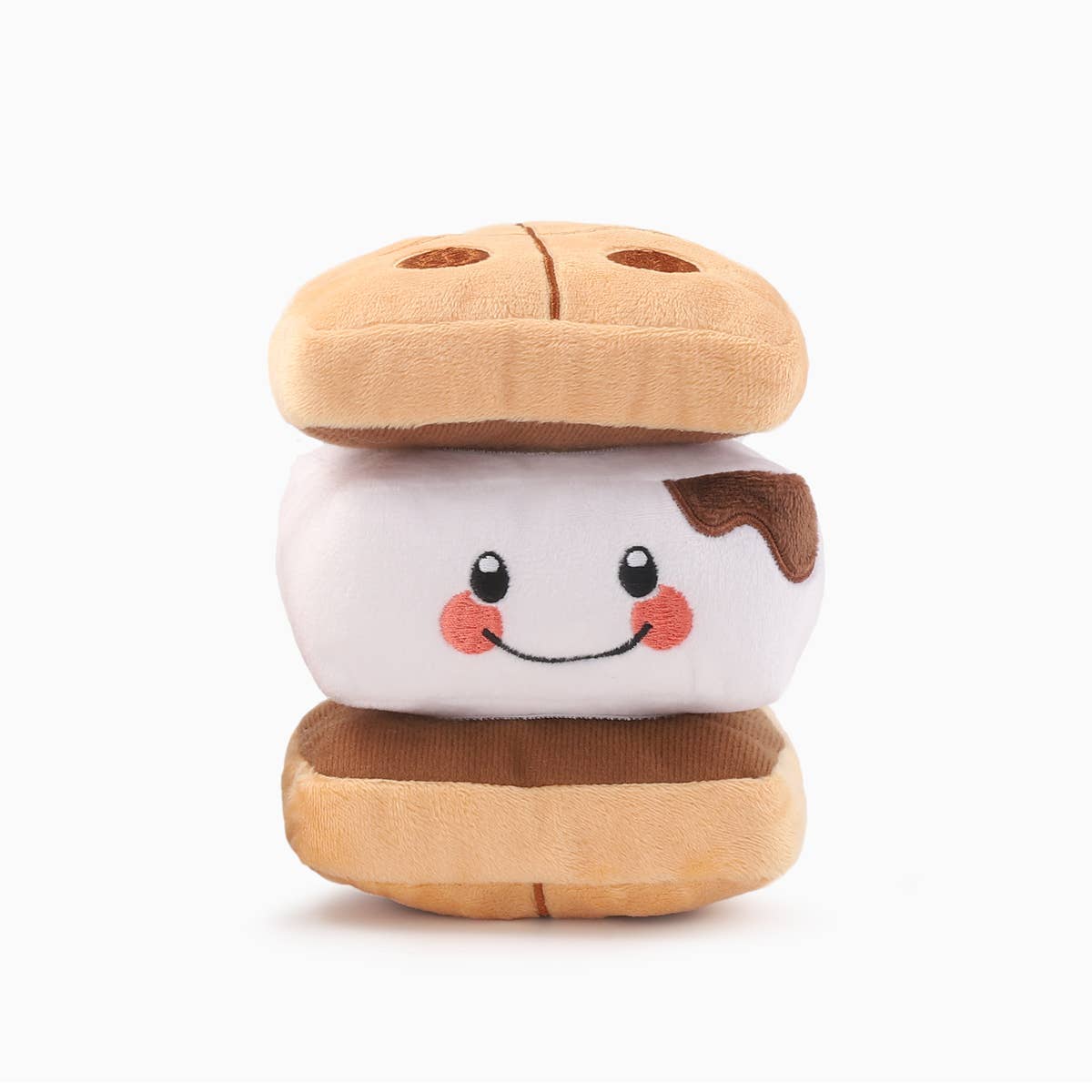 Hugsmart Products Inc - HugSmart Pet - Camping Pups | S’more - Dog Plush Toy Image