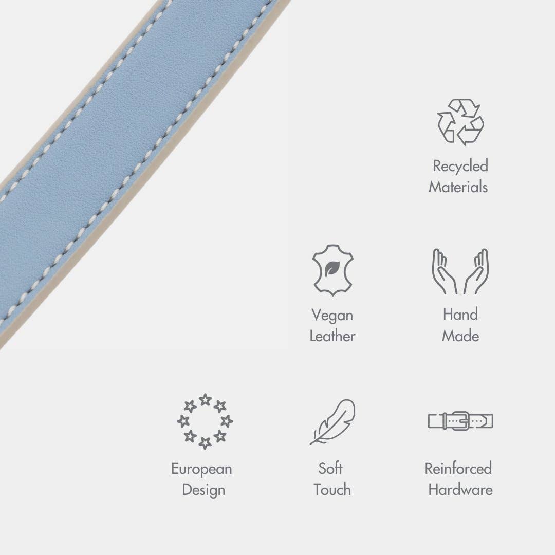 Nina Woof - Leash 4ft - Vegan Leather - Cupertino Image