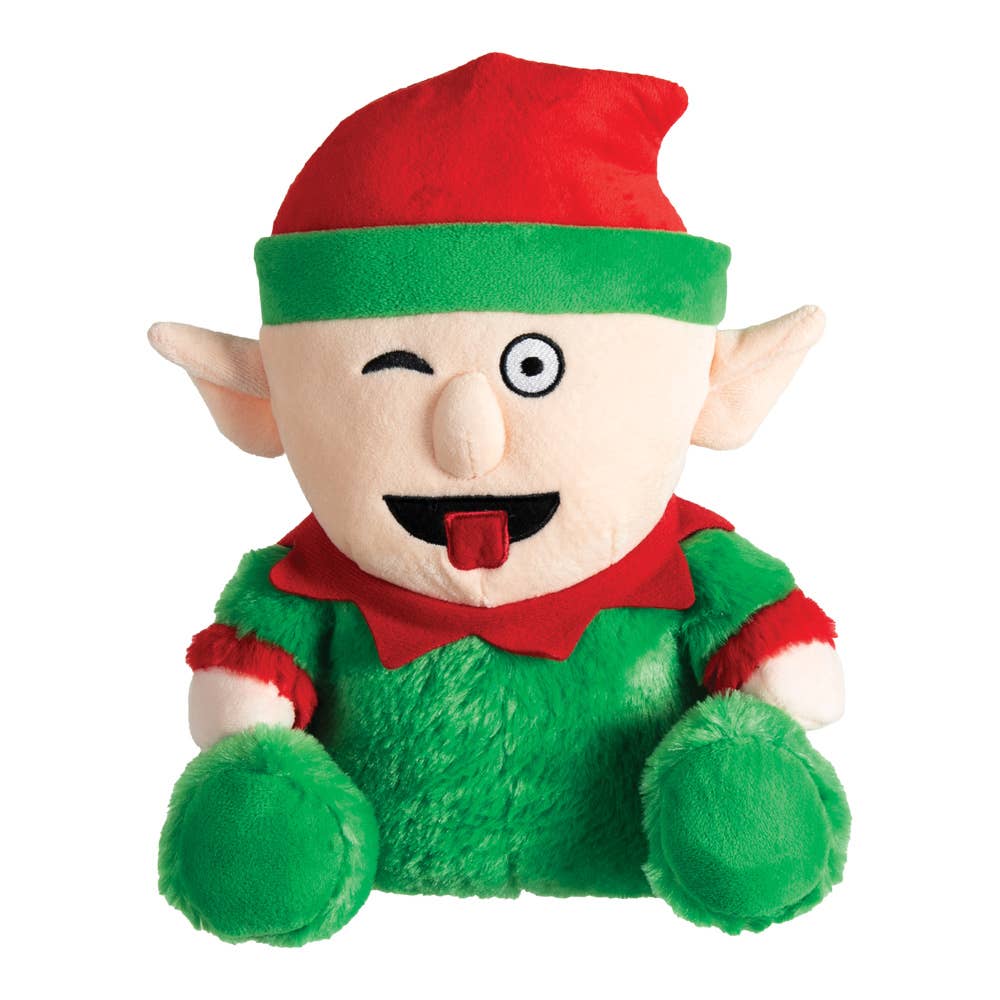 Caitec Inc - Chuckles Holiday Elf Plush Dog Toy Image