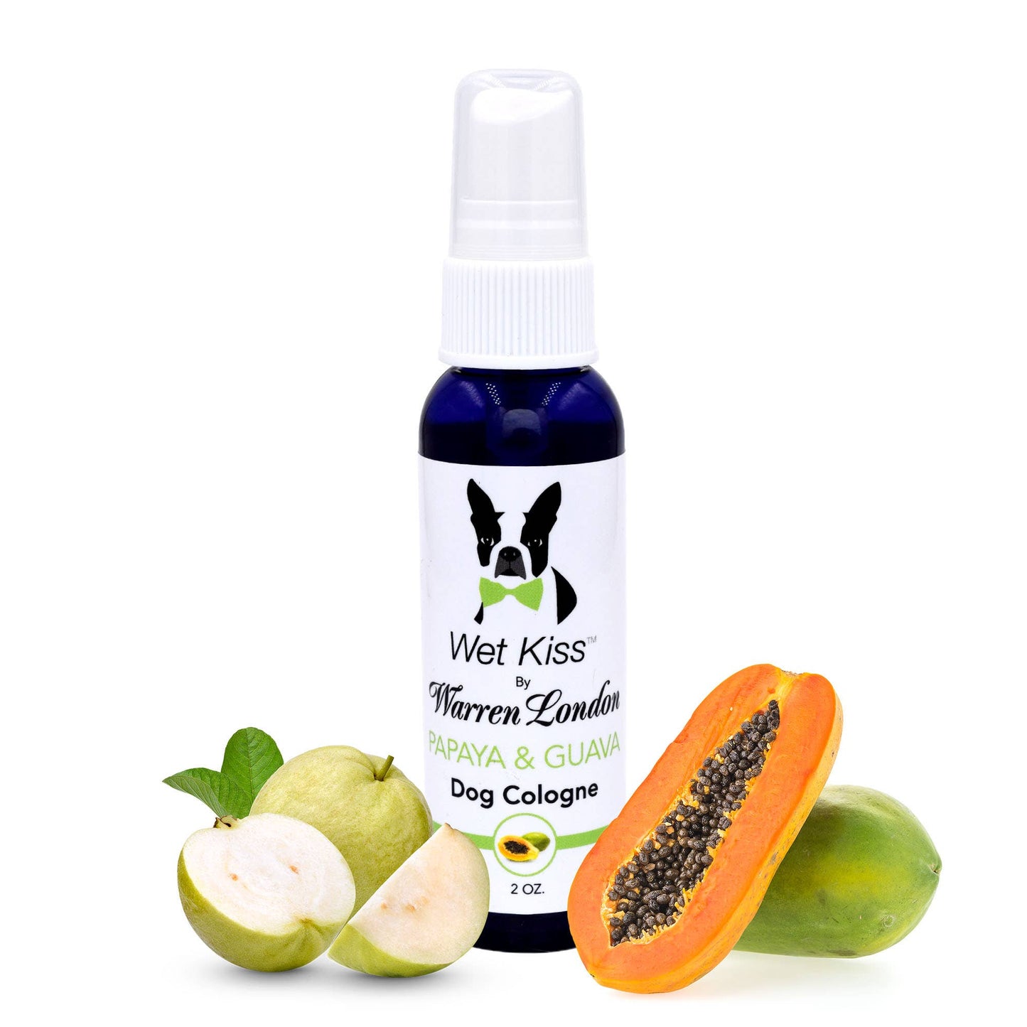 Warren London Dog Products - Wet Kiss Dog Cologne - 2 oz Papaya & Guava Image