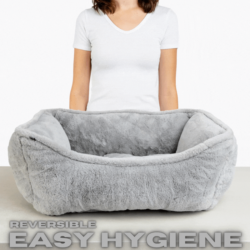 Nandog Pet Gear - The Super Cloud Bed in Pearl River Grey Image