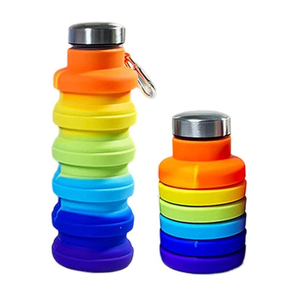 Tilley + Me - Collapsible Water Bottle with Clip  Image