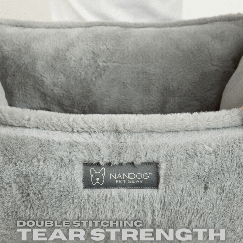 Nandog Pet Gear - The Super Cloud Bed in Pearl River Grey Image