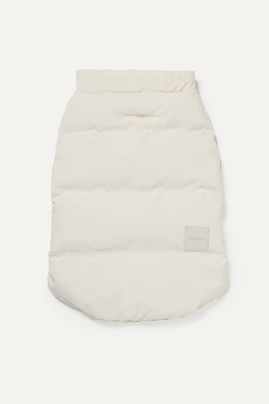 maxbone - Arabella Puffer Dog Vest Off-White Image