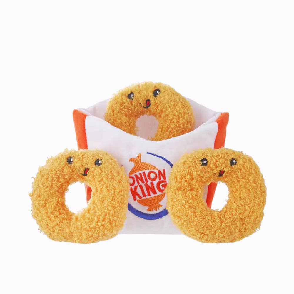 Hugsmart Products Inc - HugSmart Pet - Food Party | Onion Ring - Interactive Toy Image