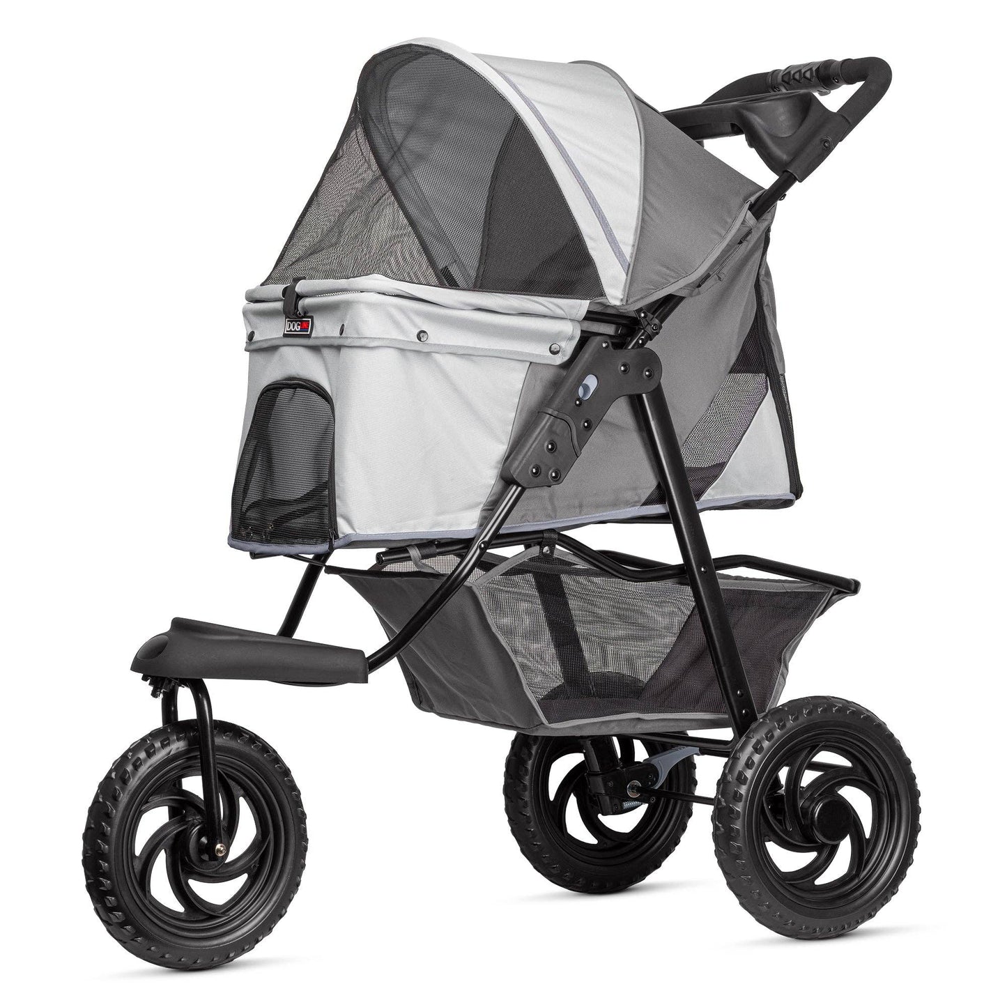 Dogline - TrailRunner Pet Stroller with 12" Mixed Terrain Rubber Tires Image