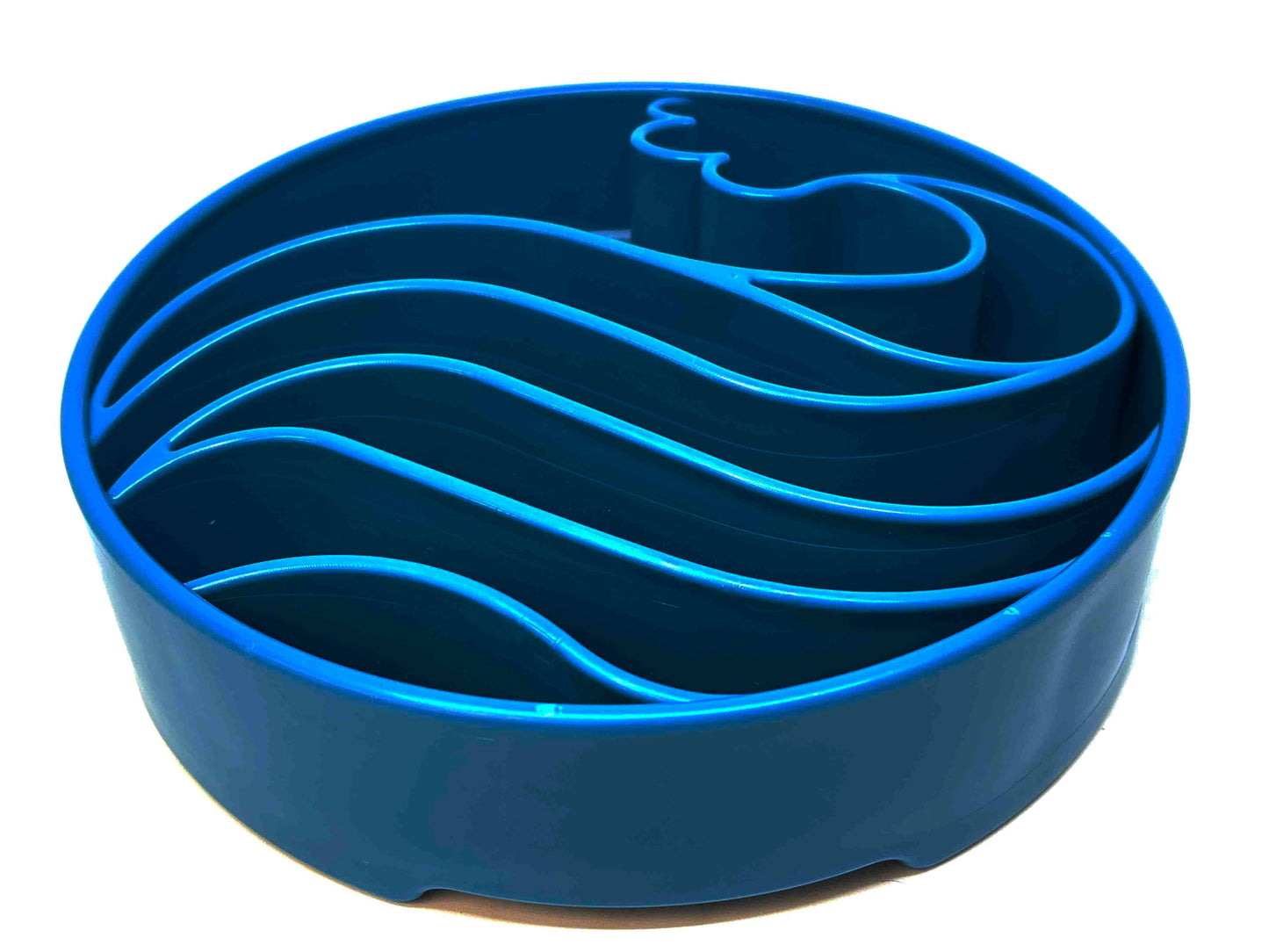 SodaPup Dog Toys - Wave Design eBowl Enrichment Slow Feeder Bowl for Dogs Image