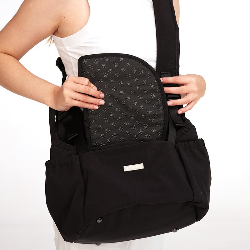 Pups & Bubs - [New Colors!] Carry Me Crossbody Carrier | Dog & Cat Carrier Image