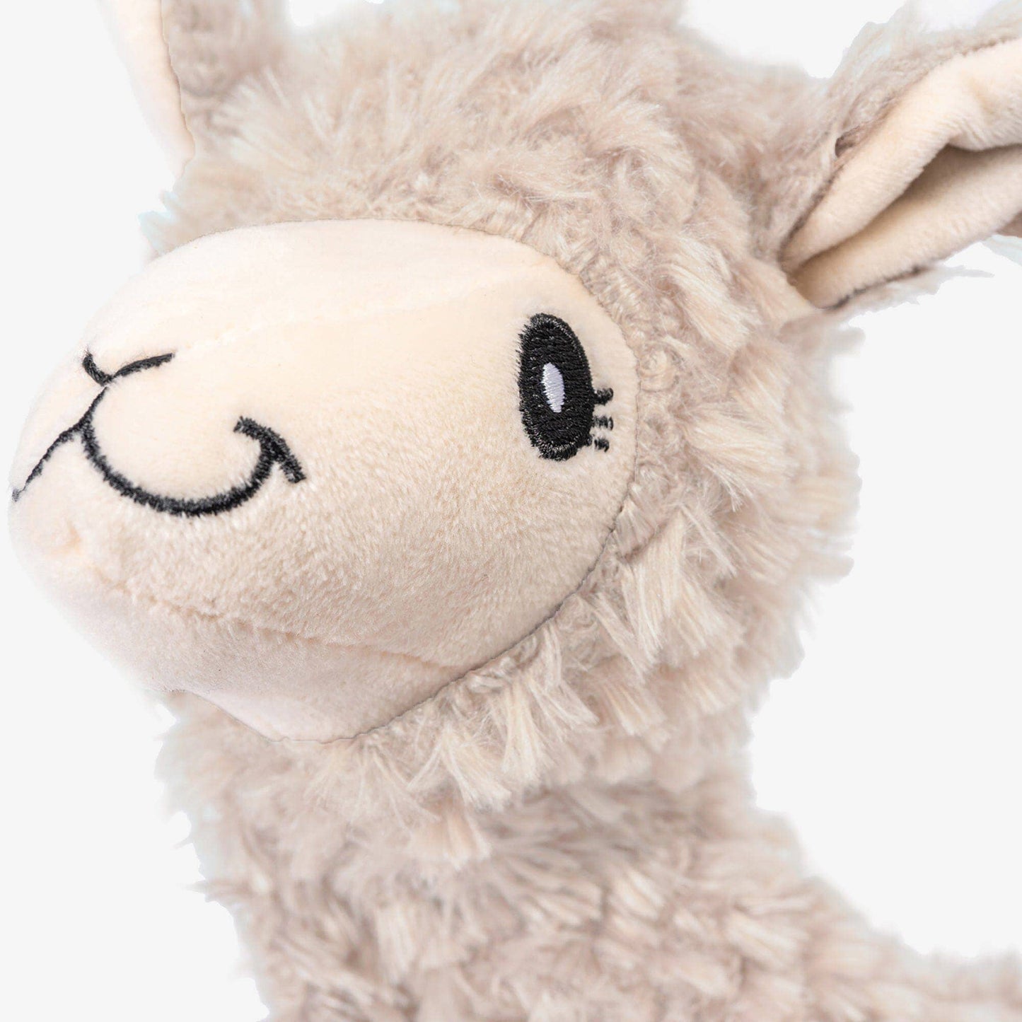 Nandog Pet Gear - My BFF Grumpy The Alpaca Plush Dog Toy Image