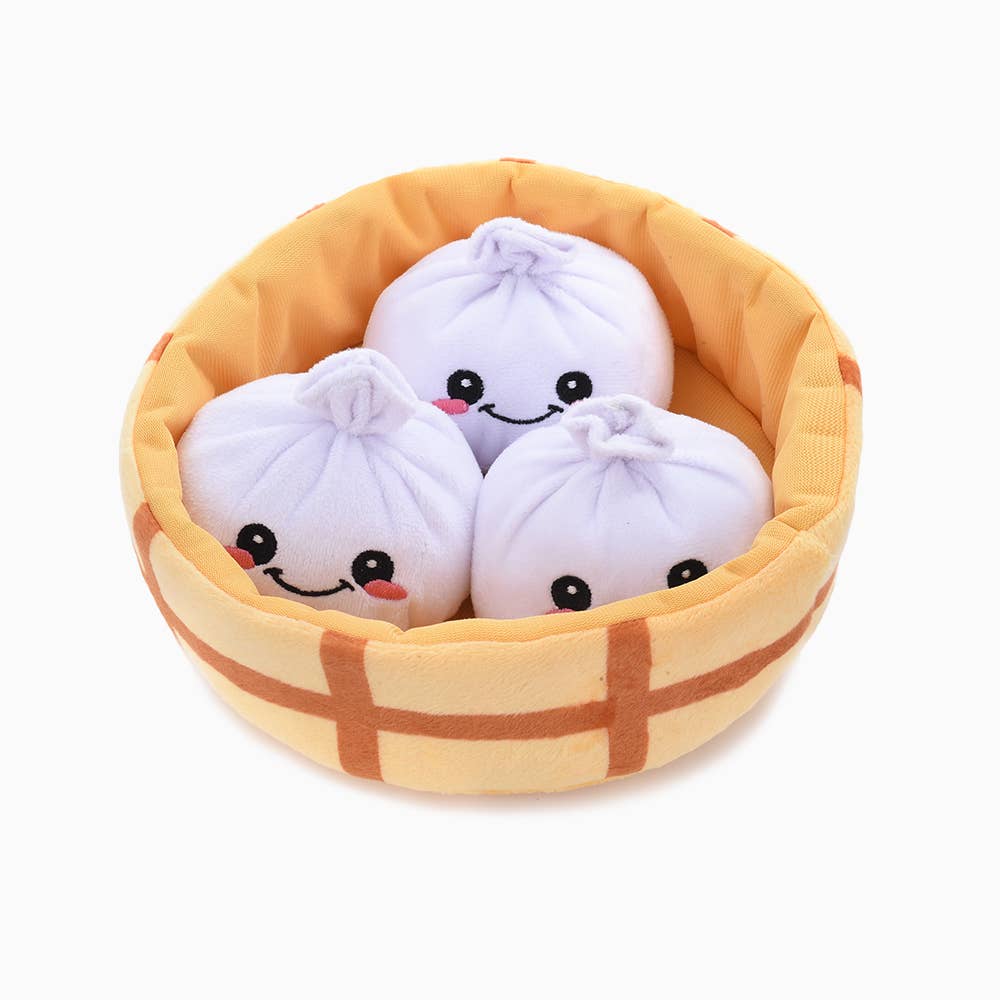 Hugsmart Products Inc - HugSmart Pet - Food Party | Soup Dumplings- Interactive Toy Image