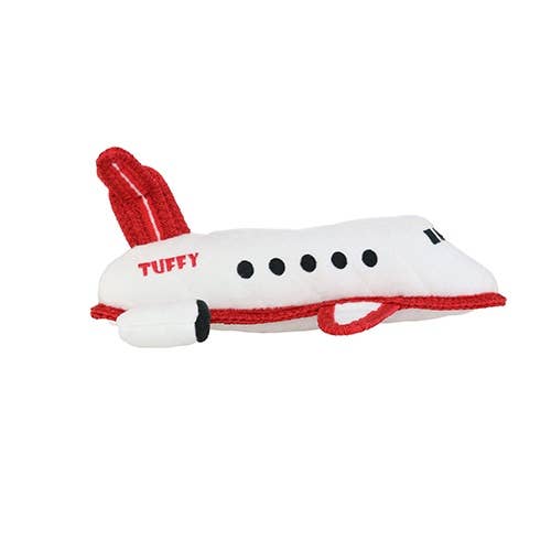 VIP Tuffy Airplane Dog Chew Toy 4.3" Image