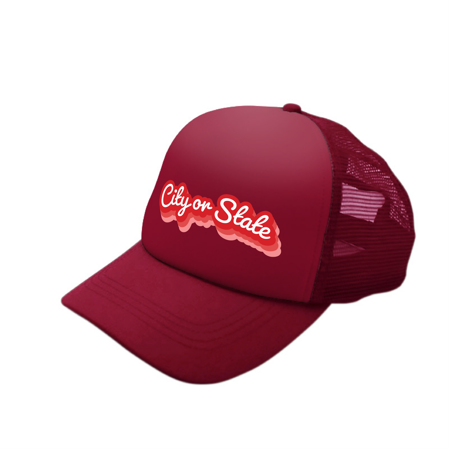 PupLid - Custom Retro Text | Trucker Hat for Dogs Image