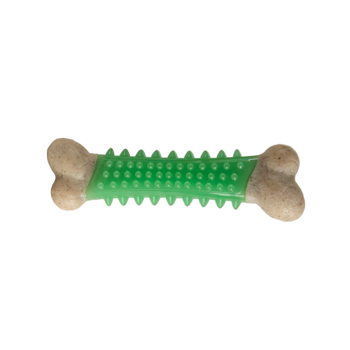 Caitec Inc - Hero Bonetics™ Dental Bone Dog Chew Toy Image