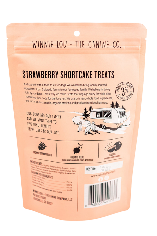 Winnie Lou - The Canine Co. - Strawberry Shortcake Biscuits  Image