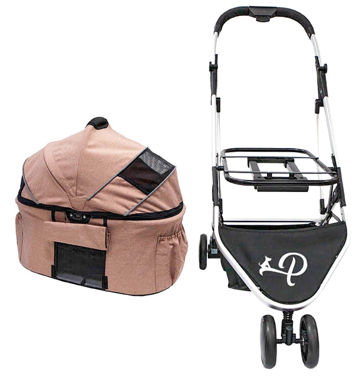 Load image into Gallery viewer, Petique, Inc - Newport Pet Stroller (3-in-1 Travel System)  Image
