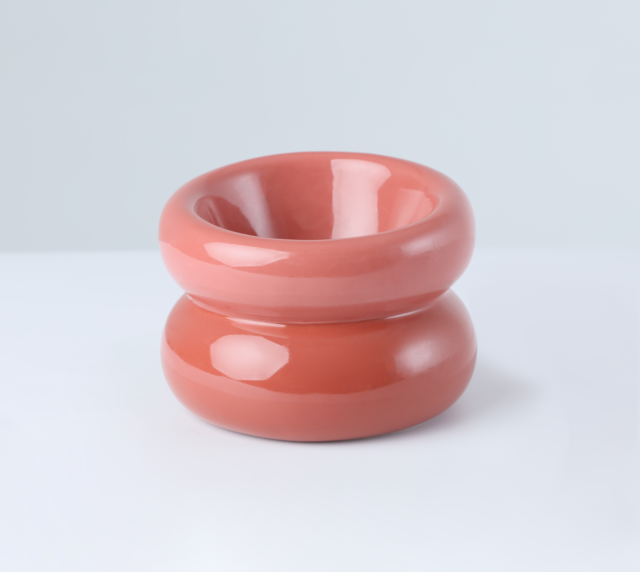 PEHOM - Soufflé Pet Bowl - Rose Pink Image
