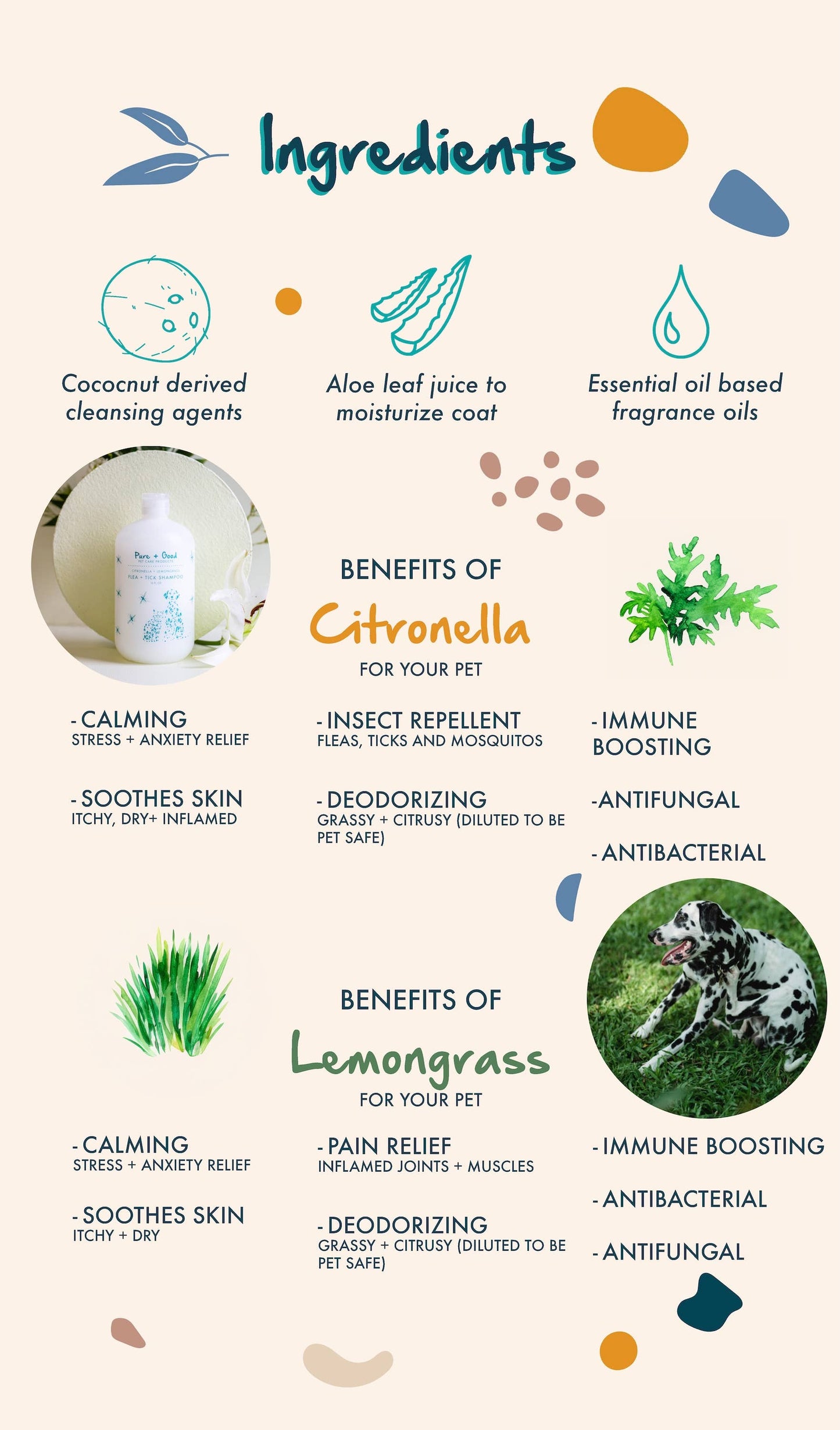 Pure + Good - Dog & Cat Shampoo: Flea and Tick Image