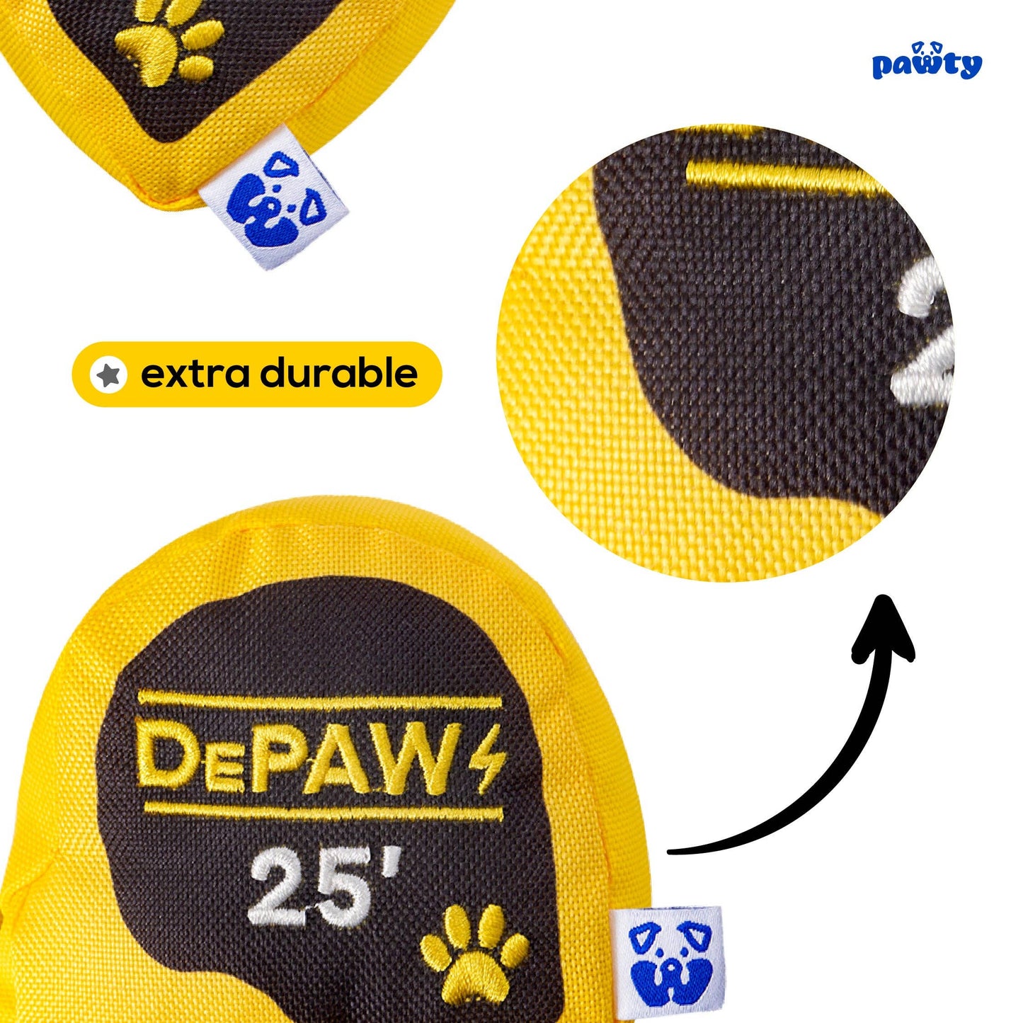 PAWTY Dog Toys - Tape Measurer Image