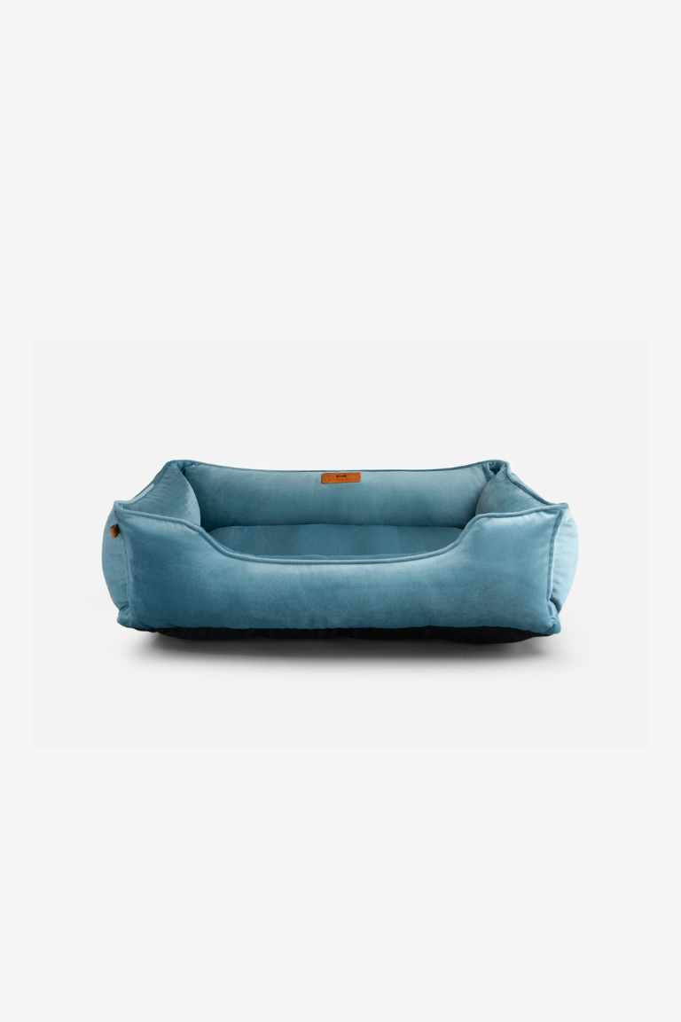 Chester & Lee - Vibrant Velvet Sleeper Dog Bed Tiffany M Image